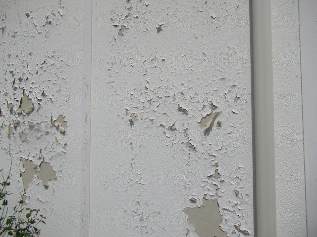 甲府市　屋根外壁塗装工事　現場調査